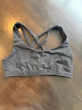 Ivivva Black Crisscross Back Sports Bra